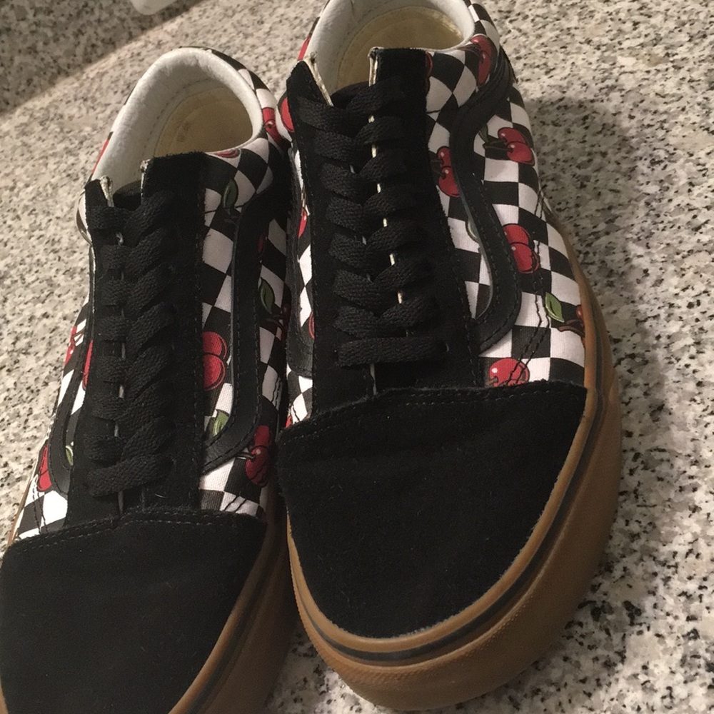 Vans Old School Cherry Checker